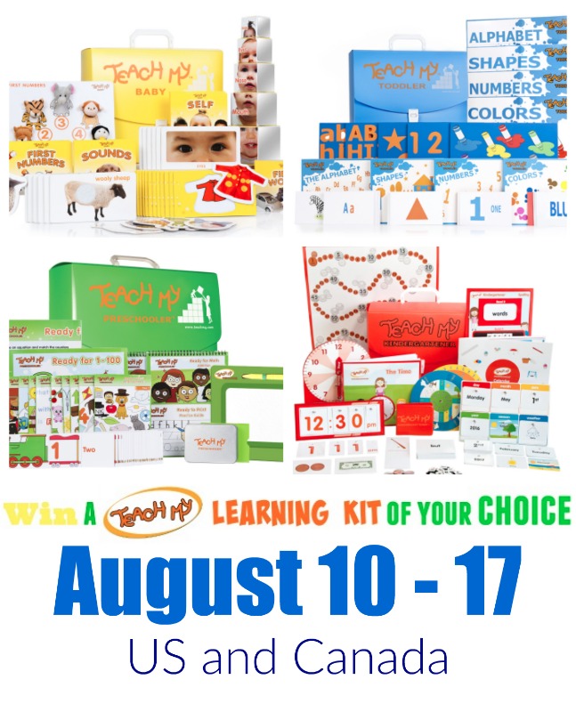 Teach My Kindergartener Learning Kit & Giveaway!! USA & CANADA