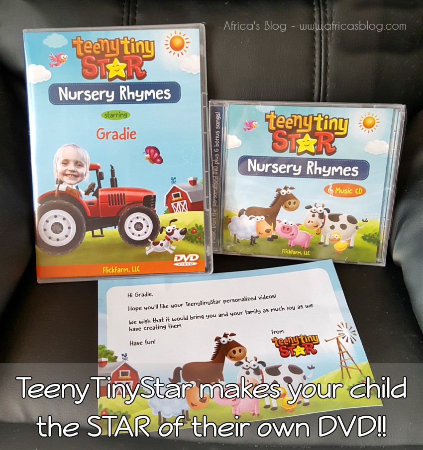 TeenyTinyStar – Personalized Videos for Kids Review & Giveaway!