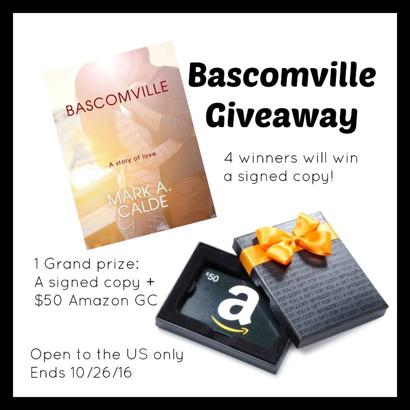 Bascomville Book Giveaway & Grand Prize $50 Amazon Gift Card!! 