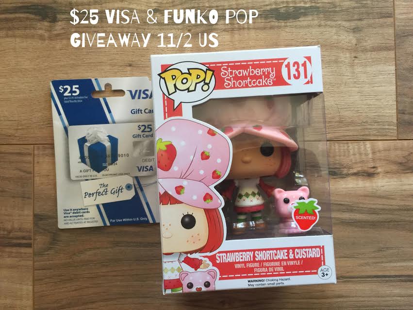 Strawberry Shortcake Funko POP Giveaway with a $25 Visa gift card