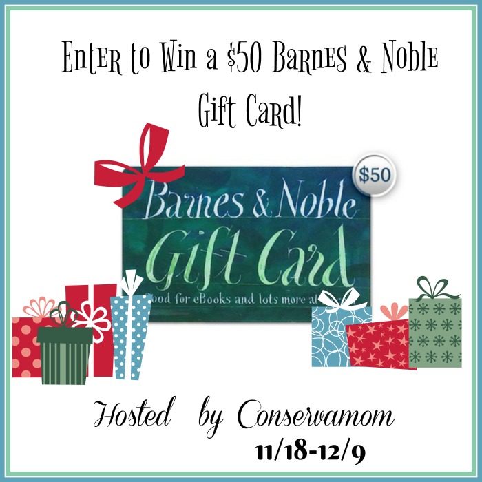 Barnes & Noble $50 Gift Card Giveaway!! (ends 12/8)