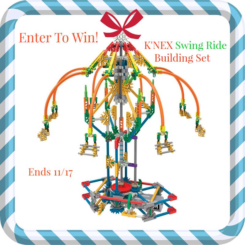 K’NEX STEM Explorations Swing Ride Building Set Giveaway!! (ends 11/17)