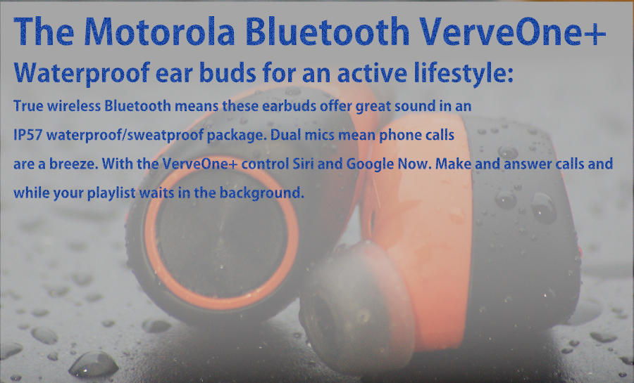 Motorola Bluetooth VerveOne+ Ear Buds Giveaway! #HGG2016 (ends 12/15)