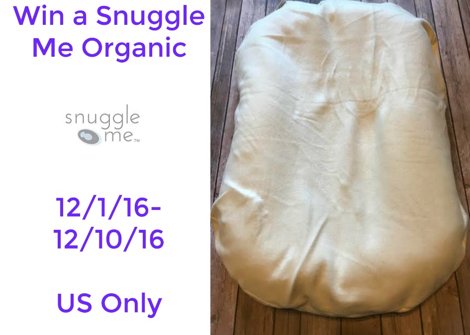 Snuggle Me Organic Giveaway! #2016HGG (ends 12/10)