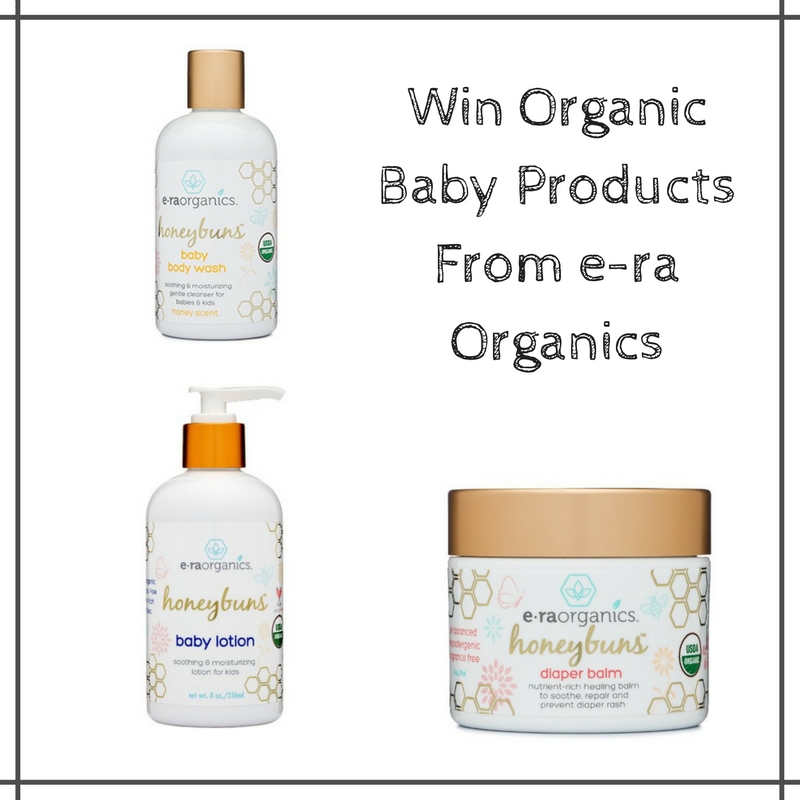 e-ra Organics Baby Products Prize Pack #Giveaway!! #2016HGG 