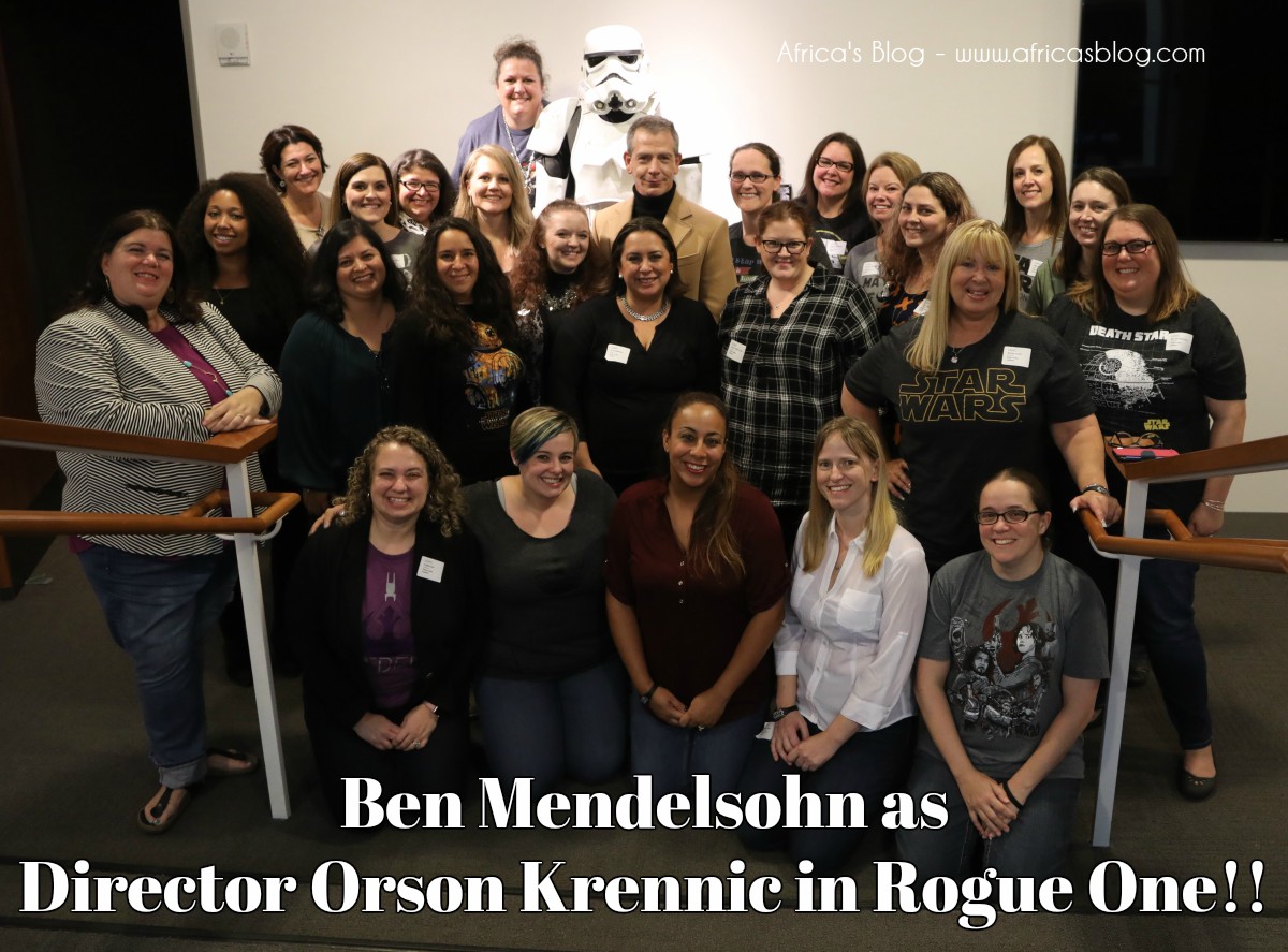 Ben Mendelsohn as Director Orson Krennic #RogueOneEvent
