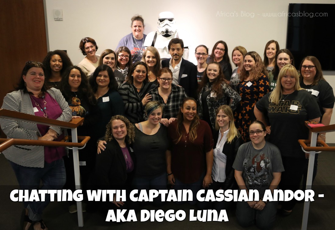Diego Luna - an ordinary man on an extraordinary journey as Captain Cassian Andor #RogueOneEvent