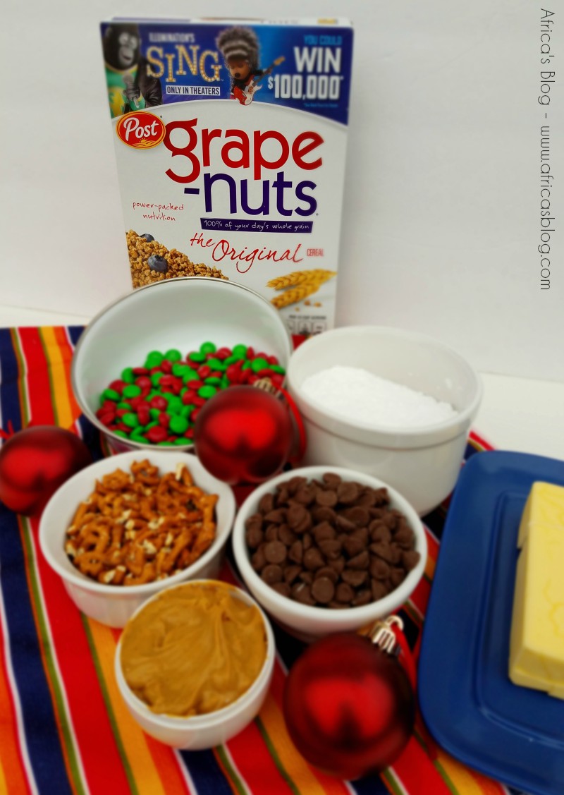 Grape-Nuts Holiday Mix #Recipe - a fun twist on a classic!!