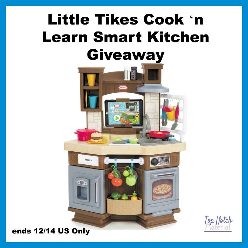 Little Tikes Cook ‘n Learn Smart Kitchen Giveaway! (ends 12-14)