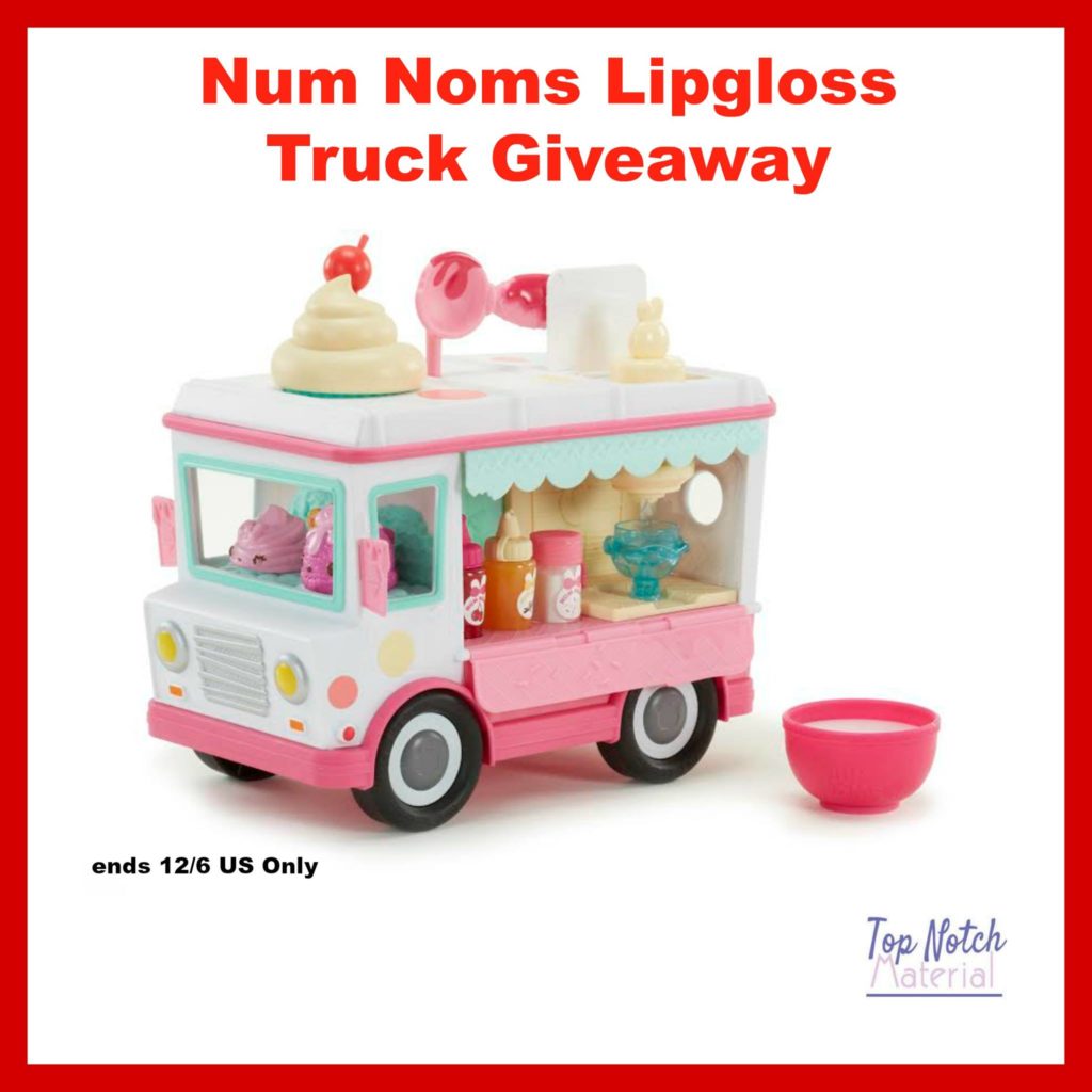 Num Nom Lipgloss Truck Giveaway - #GIFTIDEA!!! (ends 12/6)
