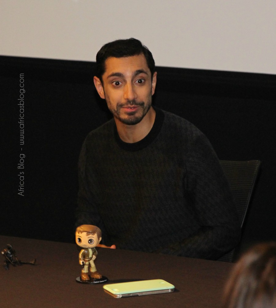 Riz Ahmed as Bodhi Rook - #RogueOneEvent Press Interview.