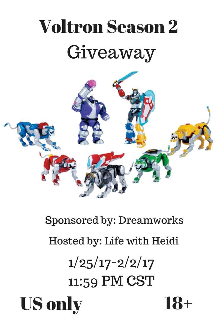 Voltron Toy Prize Package Giveaway!!