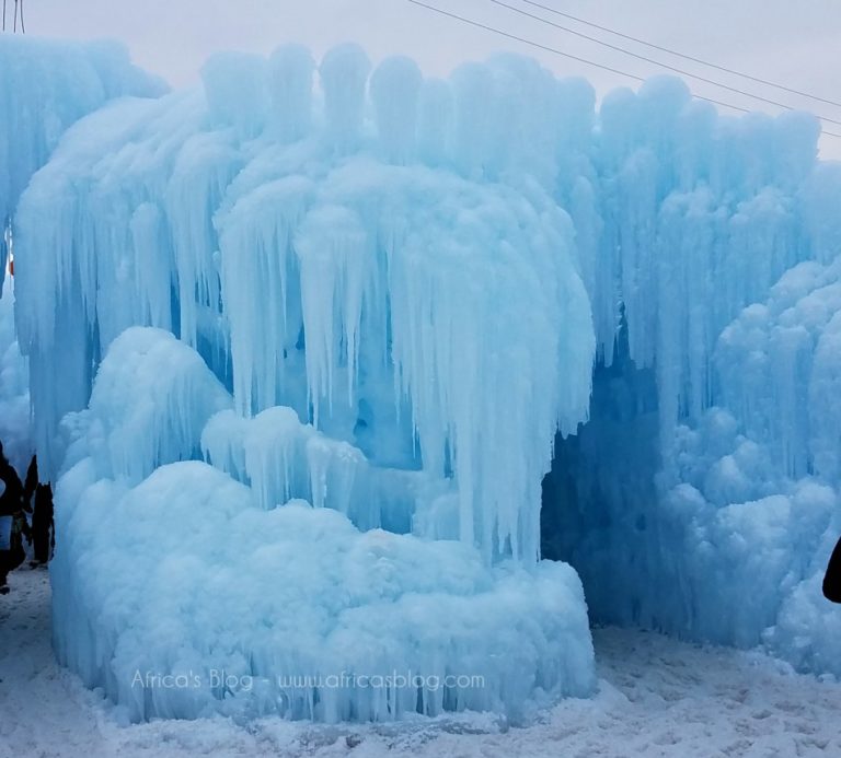 Making the most of Winter Exploring the Ice Castles!! IceCastles