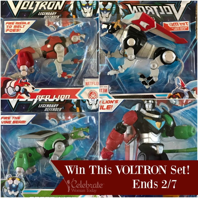 Voltron Toys Giveaway - another chance to WIN!! (ends 2/7)