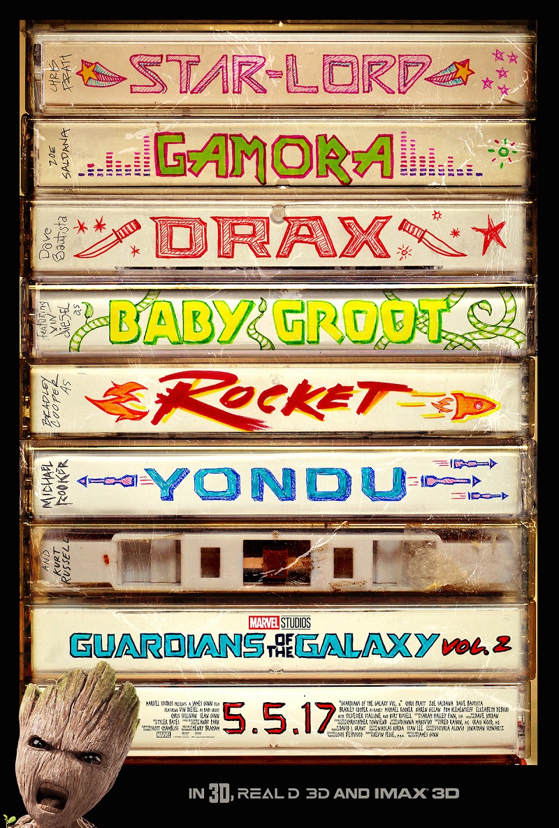 GUARDIANS OF THE GALAXY VOL. 2 - New Trailer and Poster Now Available!! #GotGVol2