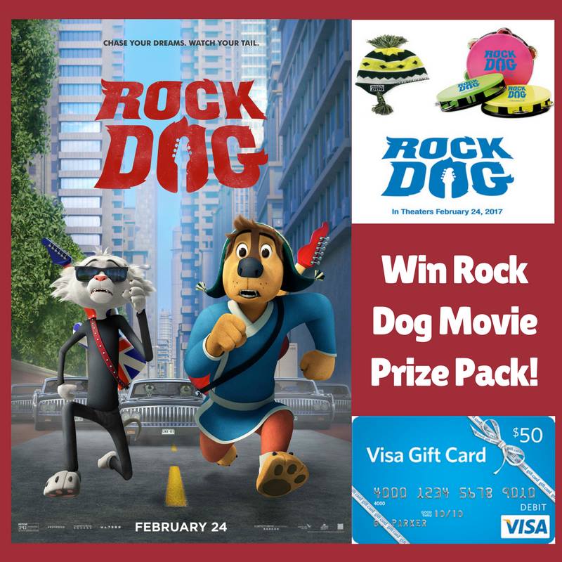 #RockDog Prize Package & $50 Visa Gift Card Giveaway!! (ends 32)