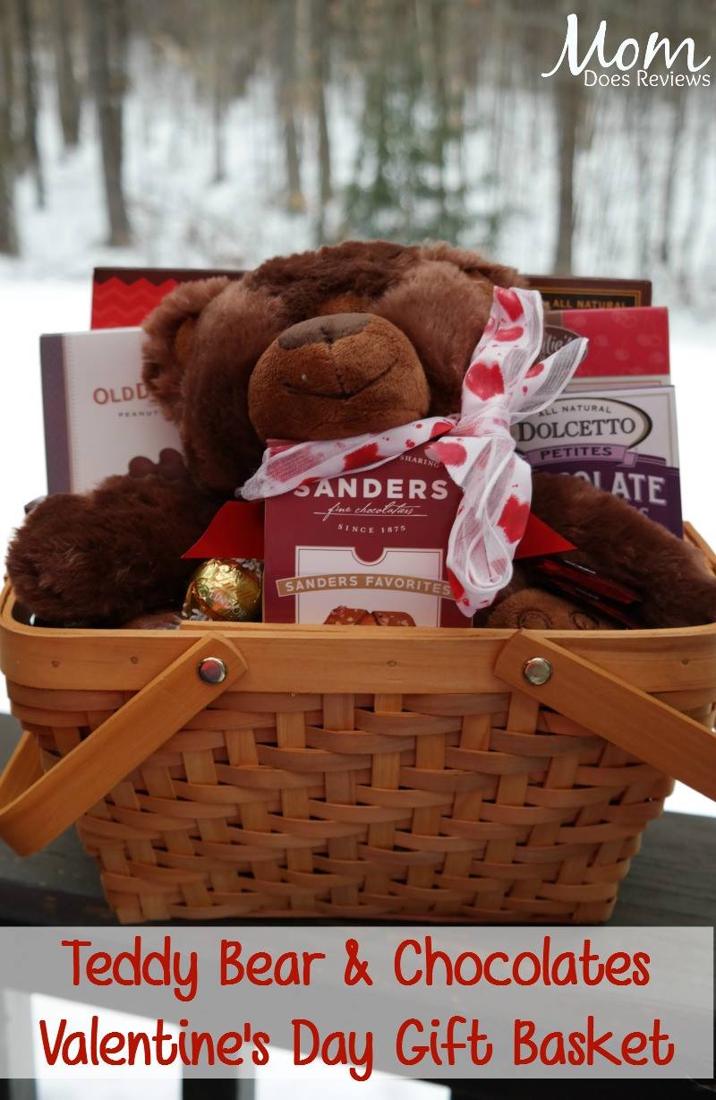 Teddy Bear & Chocolates Valentine's Day Gift Basket Giveaway!! (ends 2/10)