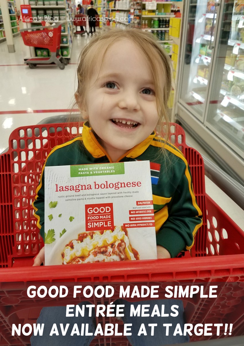 Good Food Made Simple Entrees - Now Available at Target! #GFMS