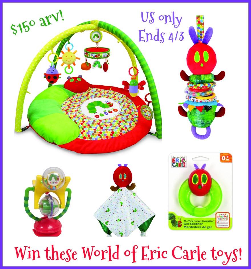 Eric Carle Toys & Activity Basket Giveaway - $150 value! (ends 4/3)