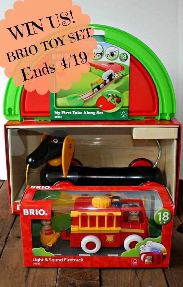 Brio Toy Set Giveaway - $100 retail value!! (ends 4/19)