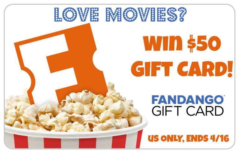 $50 Fandango Gift Card Giveaway - Celebrating Twitter Milestones!!