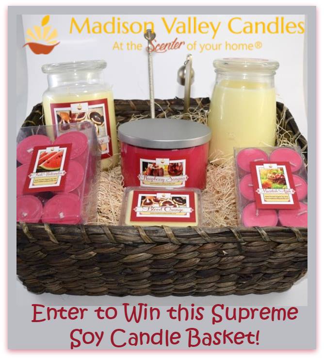 Madison Valley Candle Supreme Soy Candle Package Giveaway! (ends 4/30)!
