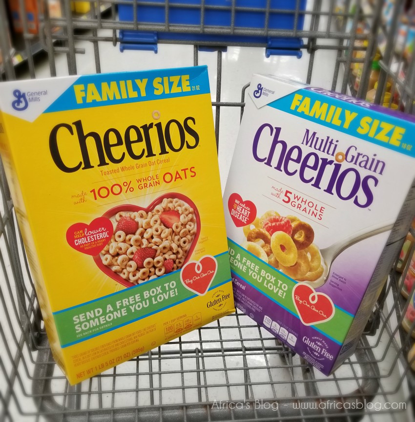 Get one & Give one with #Cheerios at Walmart!! #GetOneGiveOne #WithLove