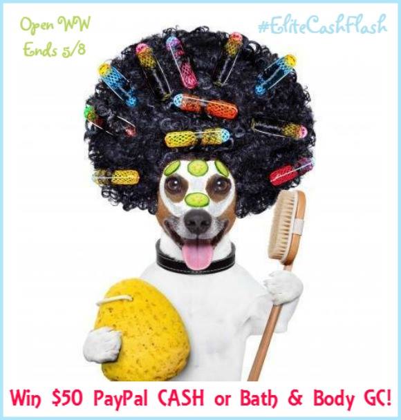 Mother's Day $50 Cash or Bath & Body Works Giveaway! Open world wide (ends 5/8)