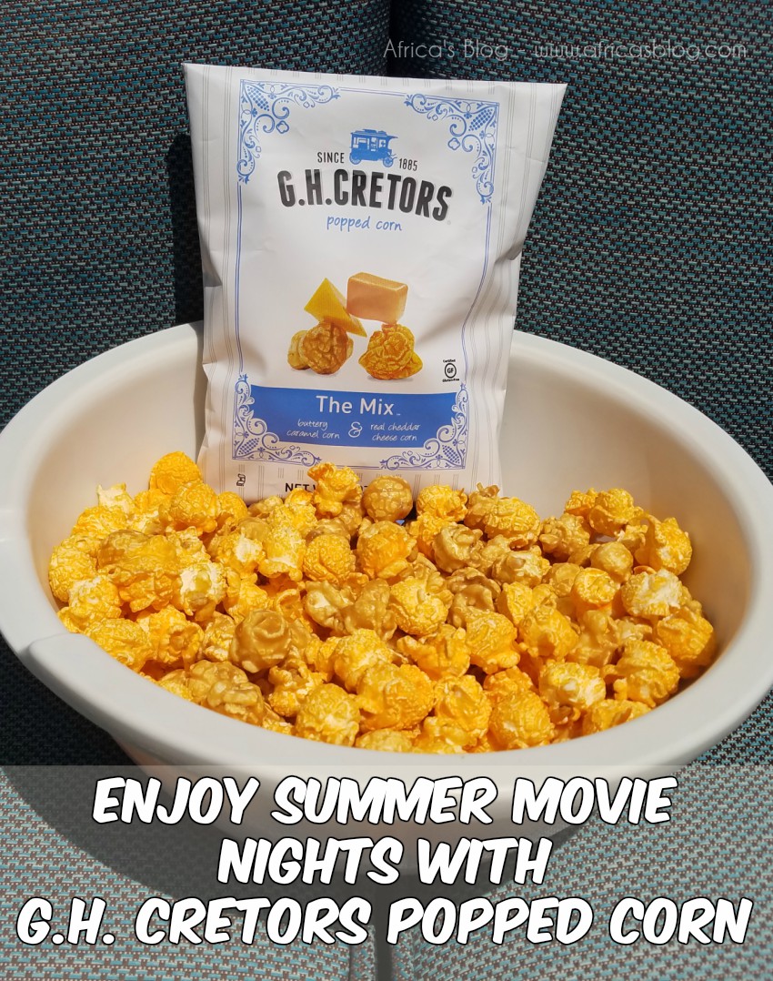 Enjoy Summer Movie Nights with G.H. Cretors Popped Corn - #GHCretorsMovieNight