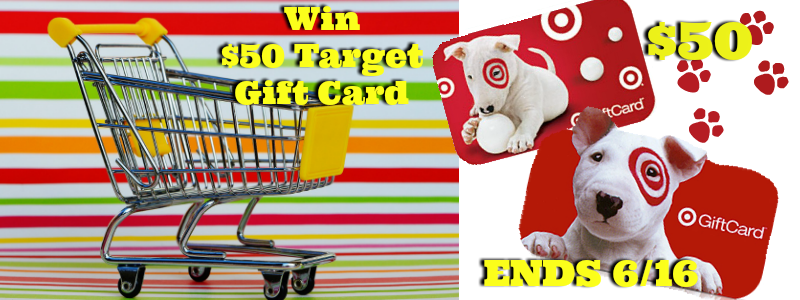 $50 Target Gift Card Giveaway - USA & Canada! (ends 6/16)