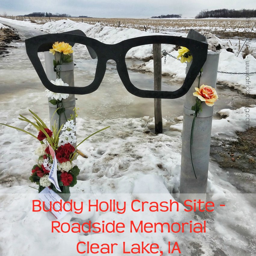 Buddy Holly Crash Site - Roadside MemorialClear Lake, IA
