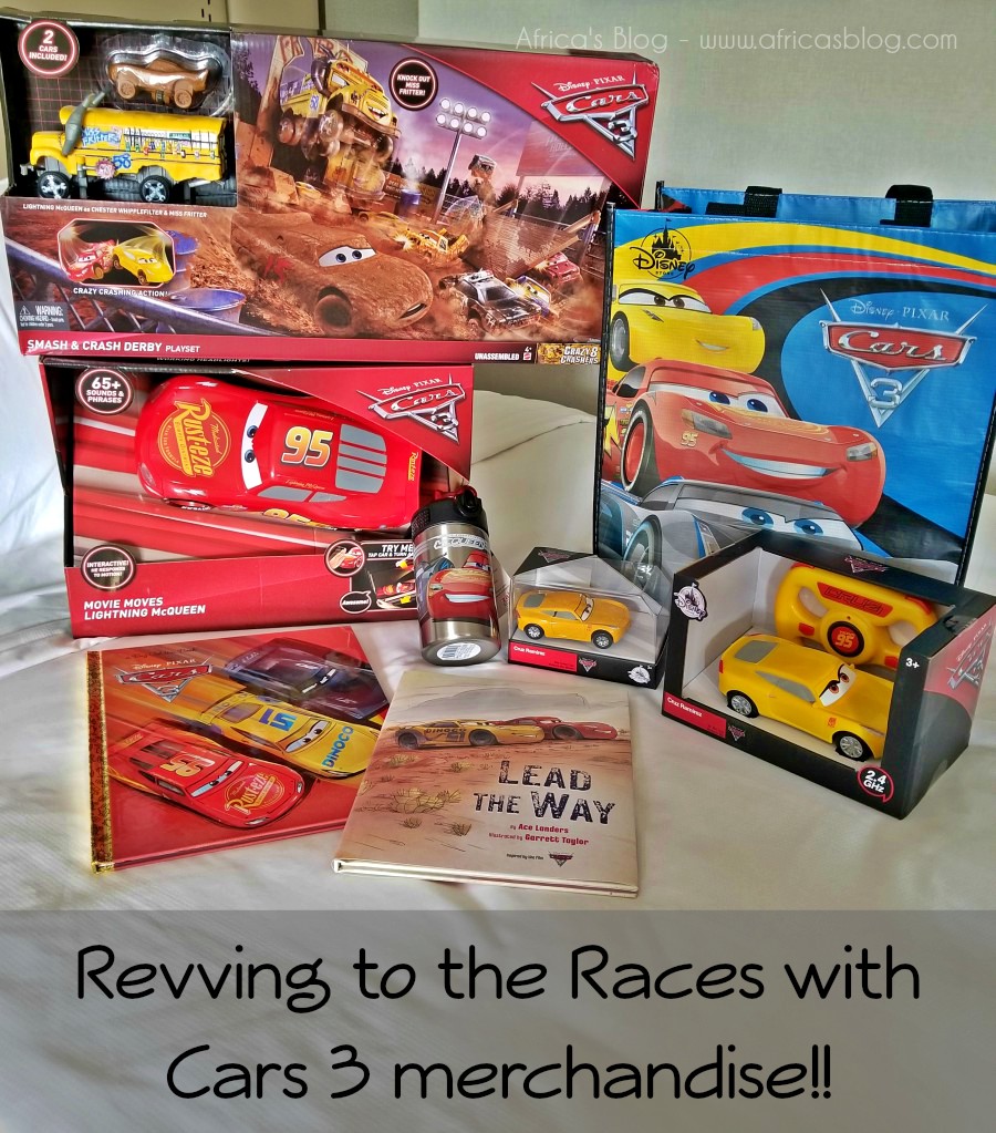 Revving to the Races with Cars 3 Merchandise! #Cars3Event
