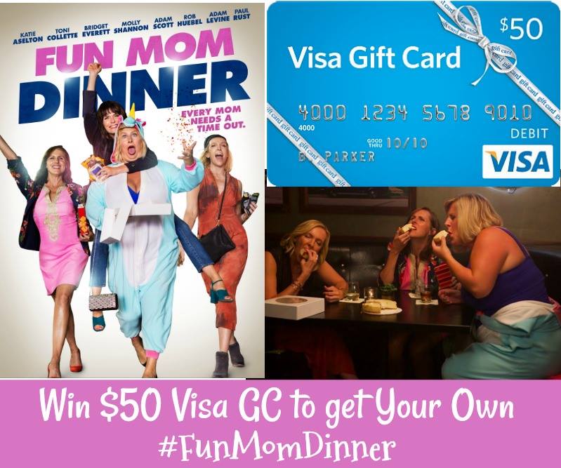 $50 Visa Gift Card Giveaway!! #FunMomDinner (ends 8/13)