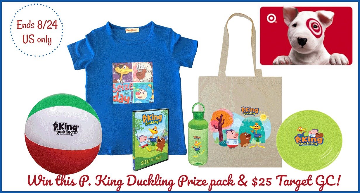 P. King Duckling Prize Pack & $25 Target Gift Card Giveaway!! (ends 8/24)