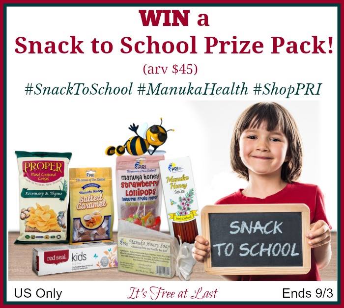 Snack to School Prize Pack Giveaway from PRI!! (ends 9/3)