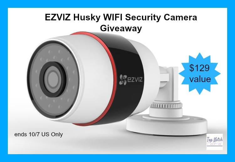 EZVIZ Husky WiFi Camera Giveaway - $130 value! (ends 10/7)