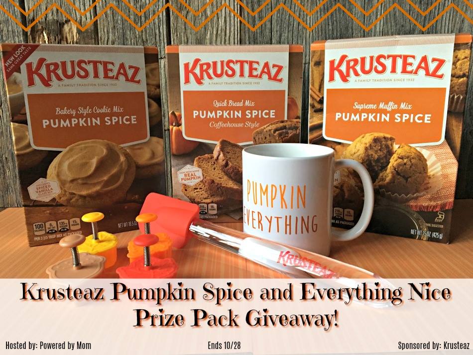 Krusteaz Pumpkin Spice is Everything Nice Giveaway!! (ends 10/30)
