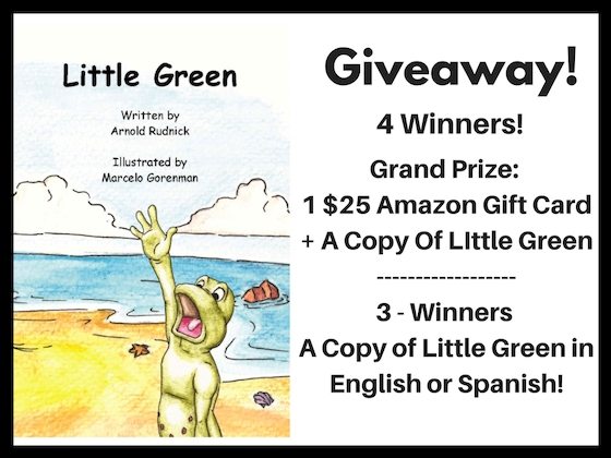 Little Green Children's Book & $25 Amazon Gift Card Giveaway! (ends 10/31)