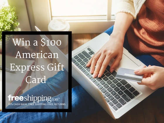 Freeshipping. com $100 American Express Gift Card Giveaway! (ends 10/25)