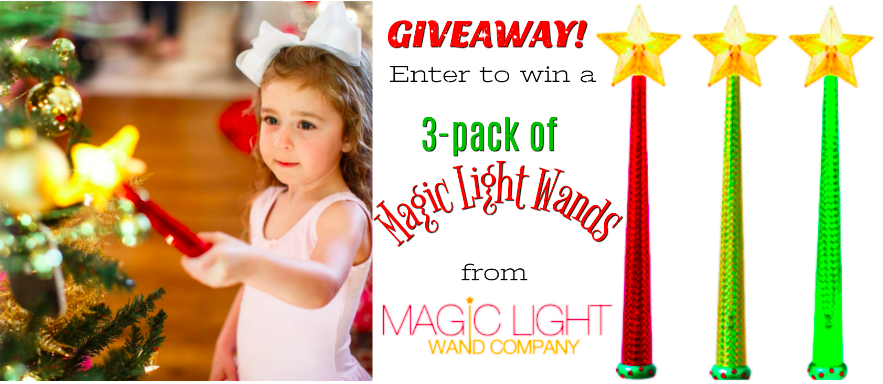 Magic Light Wand Giveaway - 5 Winners!! #Holiday2017 (ends 12/1)