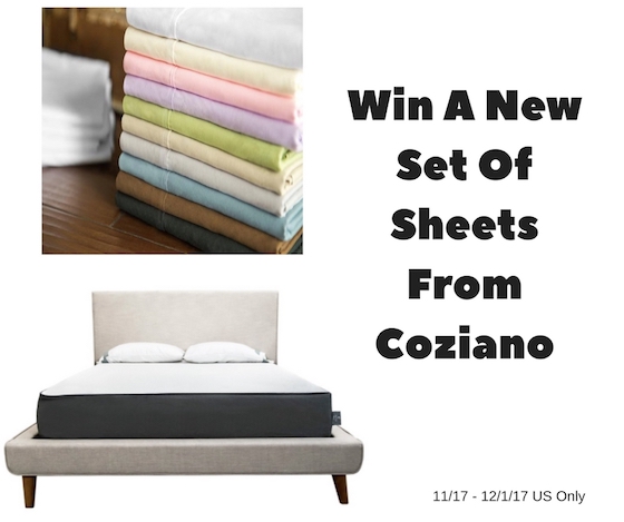 Win A New Set Of Sheets From Coziano