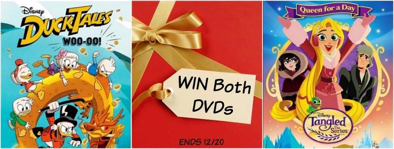 DuckTales & Tangled Disney DVD Giveaway!! (ends 12/20)