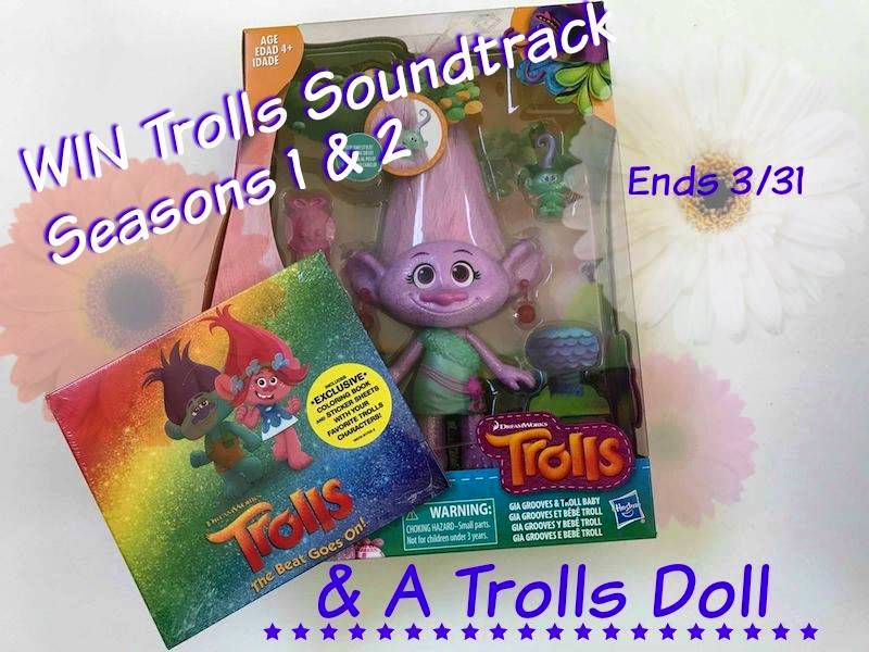 Trolls The Beat Goes On Soundtrack and Doll Giveaway! (ends 3/31)