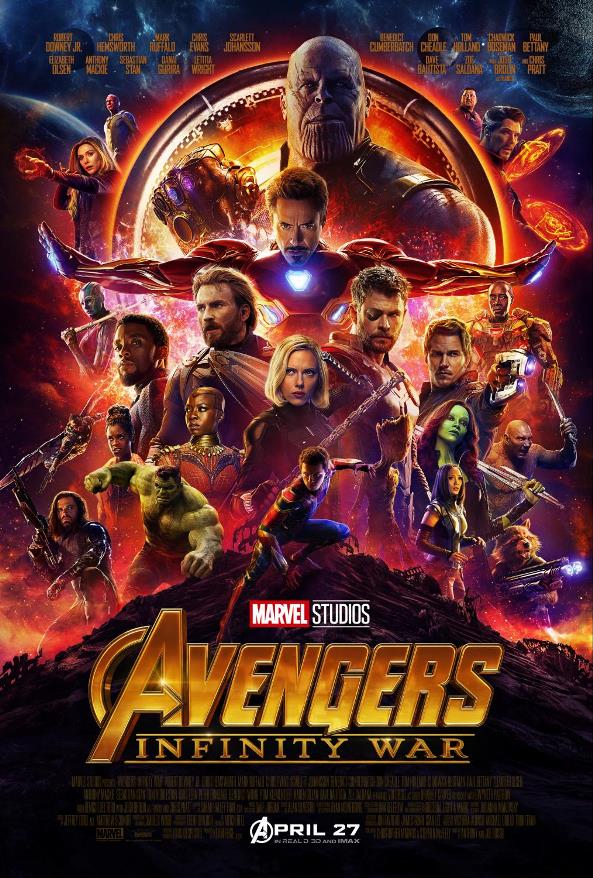 AVENGERS: INFINITY WAR - Now Playing in Theatres Everywhere!!! 