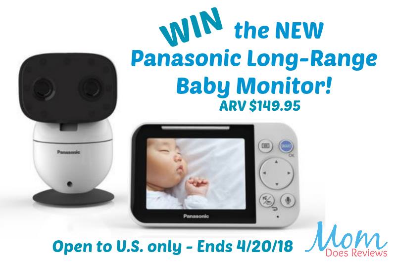 Panasonic Long-Range Video Baby Monitor Giveaway! (ends 4/20)