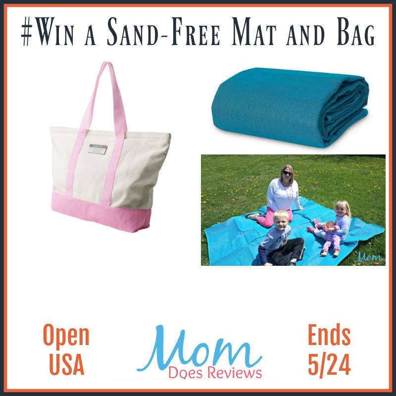 CGear Sand Free Life - Sand Free Mat & Tote Bag Giveaway! (ends 5/24)