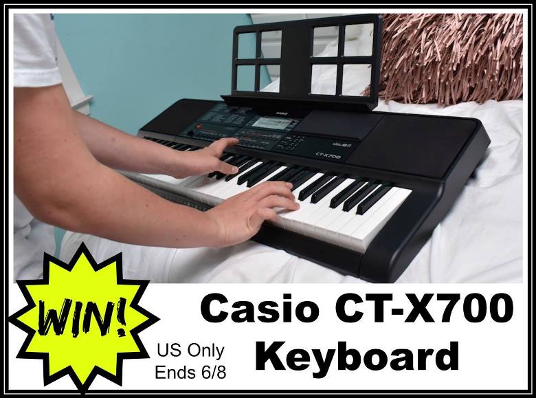 Casio CT-X700 Keyboard #Giveaway! (ends 6/8)