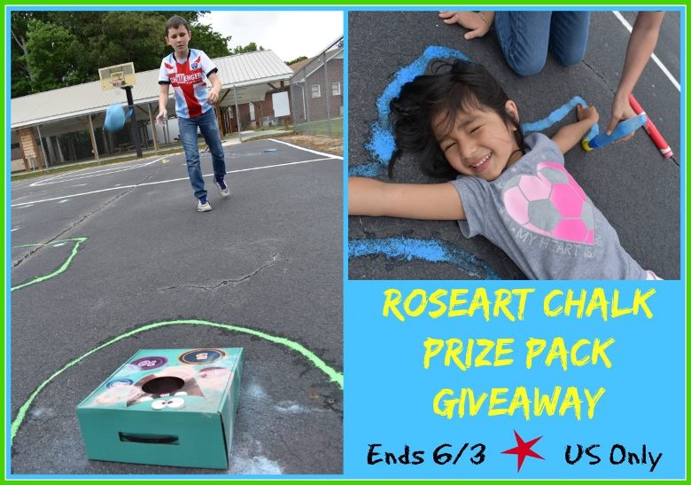 RoseArt Chalk Prize Package Giveaway - perfect for summer fun! (ends 6/3)