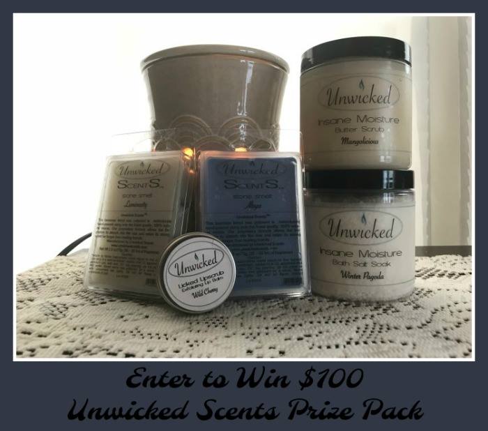 Unwicked Scents Melt Candles Prize Pack Giveaway! (ends 5/9)