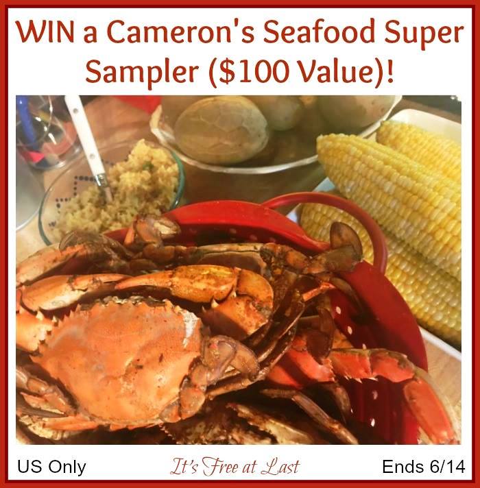 Cameron's Seafood Super Sampler Giveaway - $100 value! (ends 6/14)